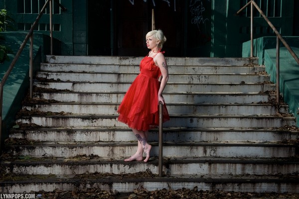Lynn Pops Red Dress 14